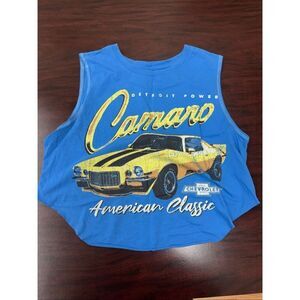 GM Chevrolet Camaro Tank Top Size Large